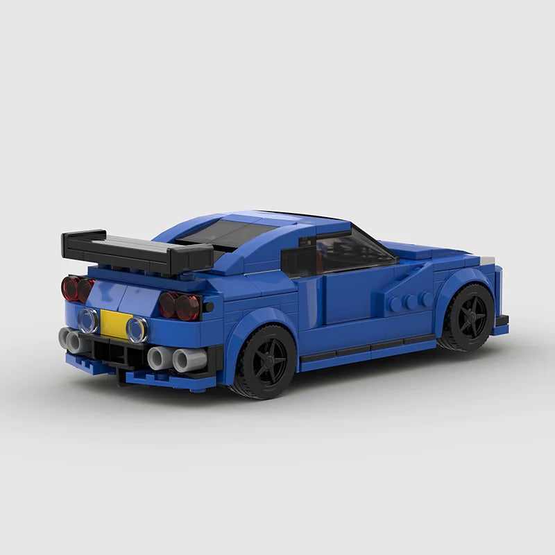 Nissan R35 GT-R Blue